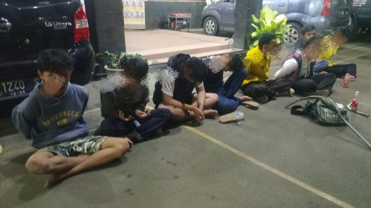 12 Remaja di Cipondoh Diduga Ingin Tawuran Digelandang Polisi, Termasuk 3 Perempuan