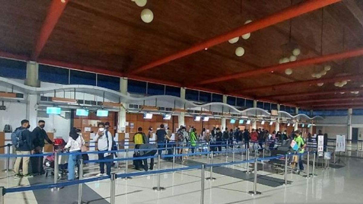 Backflow In 2022, Pattimura Airport Passenger Activities Increase