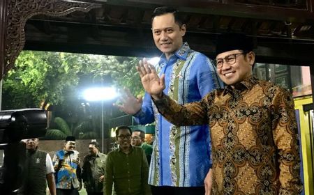 Disambut AHY di Cikeas, Cak Imin Sapa SBY: Assalamualaikum Pak, Sehat?