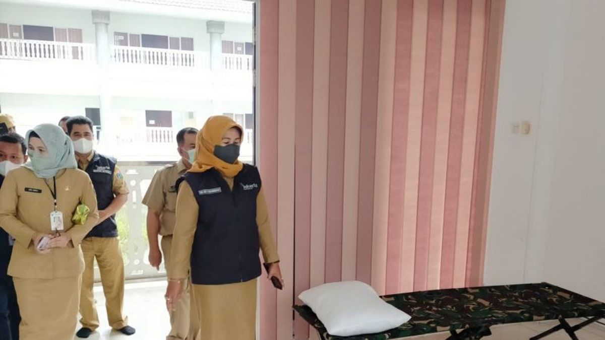 Gelanggang Olahraga di Jakarta barat Disulap jadi Tempat Isolasi