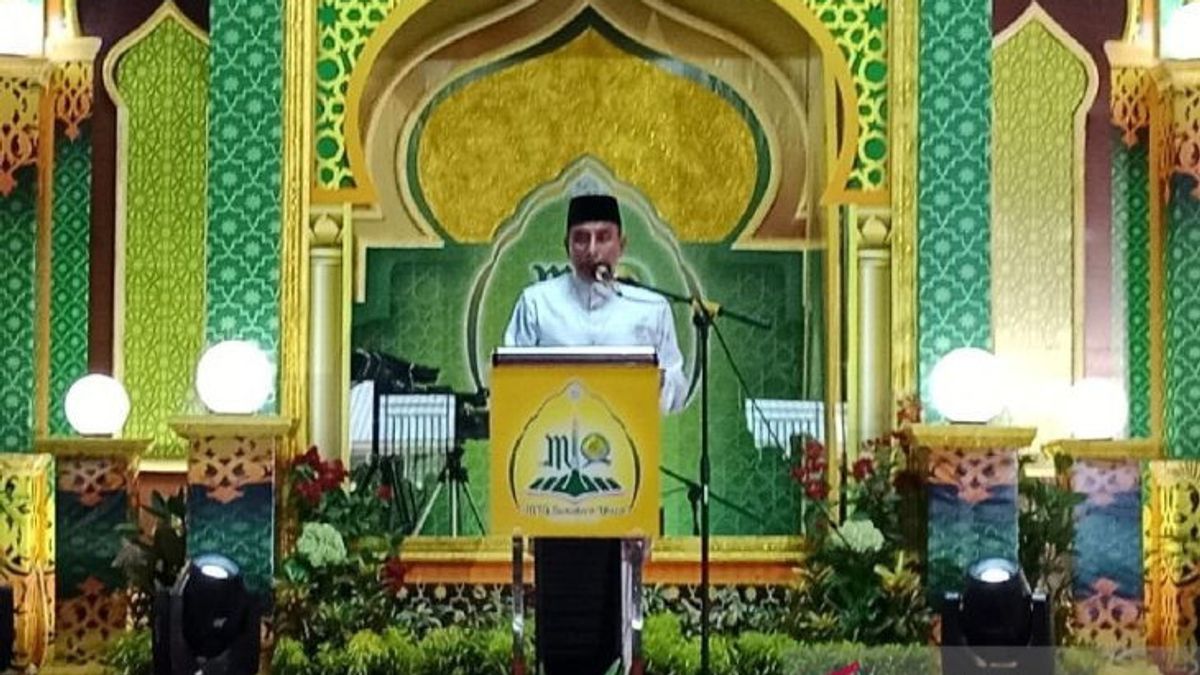 Gubernur Sumut: MTQ jadi Momen Perbaikan Akhlak
