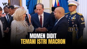 Momen Didit Temani Istri Presiden Prancis Emmanuel Macron