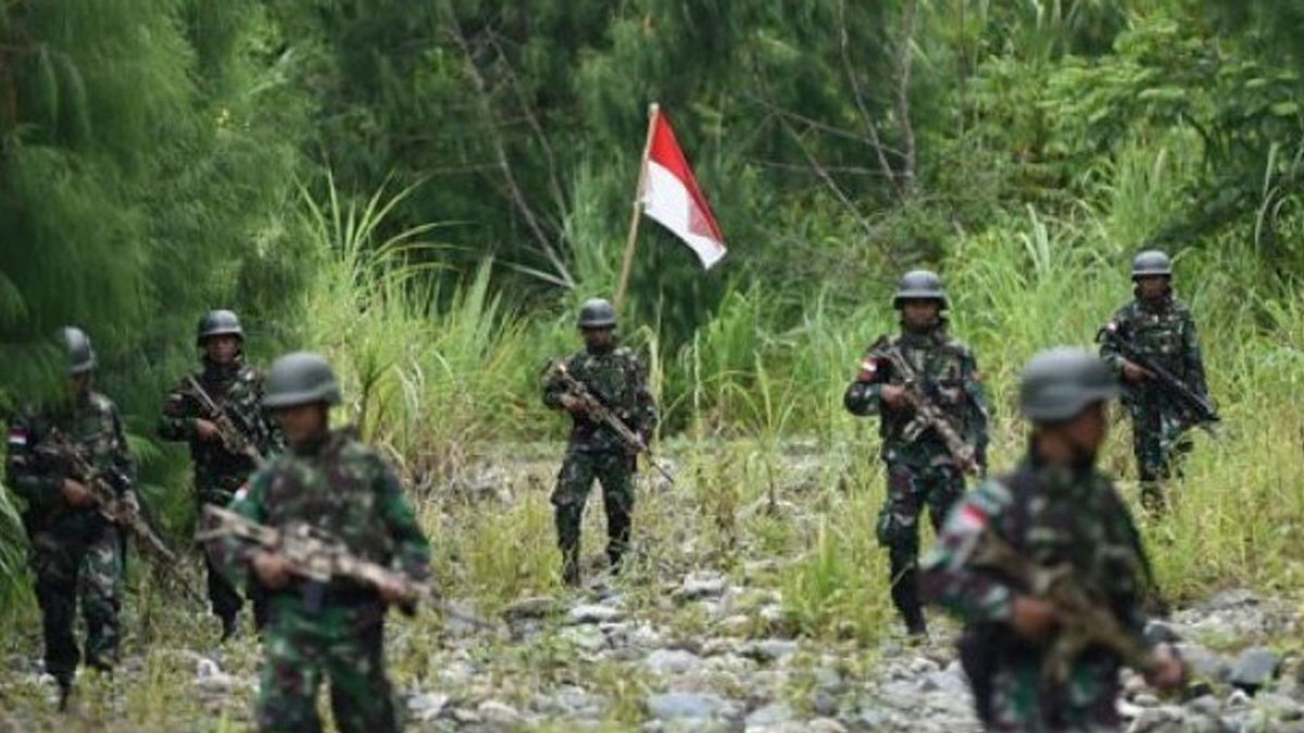 TNI 采取措施应对 KKB 巴布亚的威胁