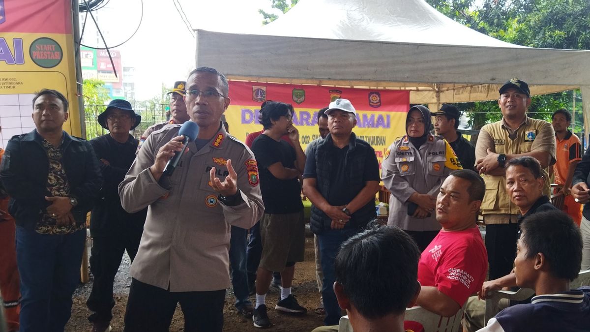 Hundreds Of North Cipinang Besar Residents Agree On The Declaration Of Peace Of Brawl
