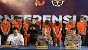 ar Polda Jabar a arrêté 44 suspects pour le jeu de casin à Bandung