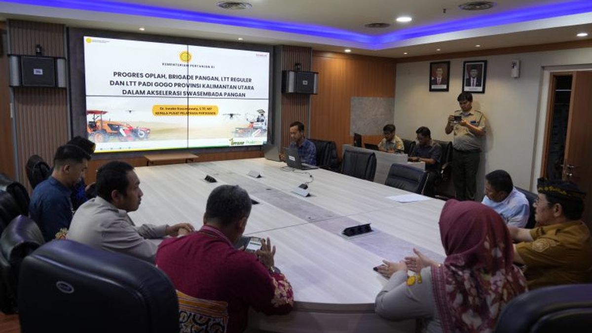 Visit To The Ministry Of Agriculture, Deputy Governor Ingkong: The Area Of Agricultural Land In Kaltara Increases