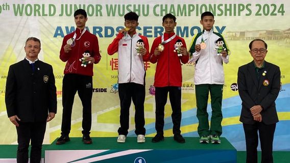 Indonesia Runner-up Kejuaraan Dunia Wushu Junior 2024