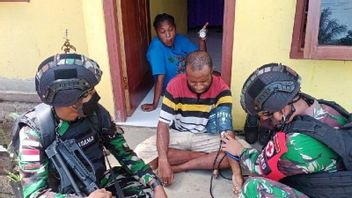 Pamtas Task Force Battalion 711 Held Mobile Treatment For Residents Of The Indonesia-Papua New Guinea Border