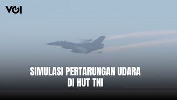  Simulasi Pertarungan Udara di HUT TNI