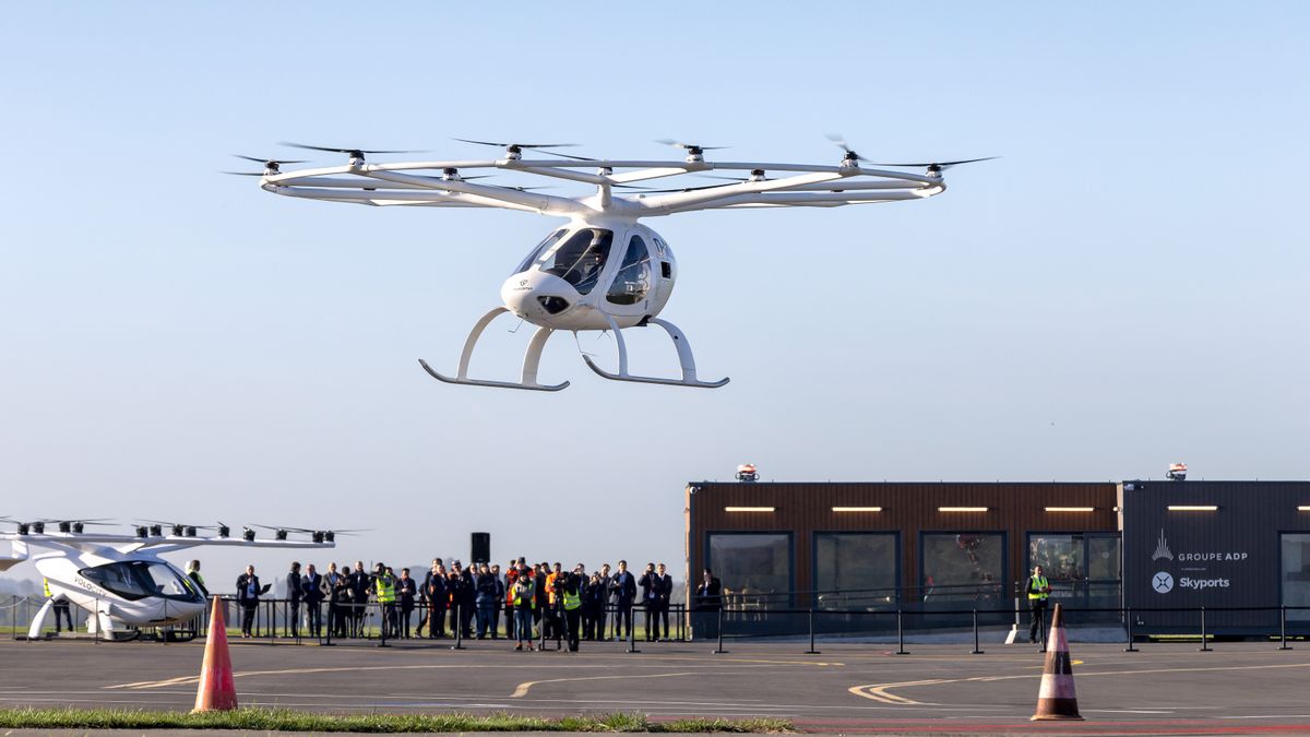 Volocopter Flying Taxi Manufacturers Speed Up Regulatory Approval Before The 2024 Paris Olympics