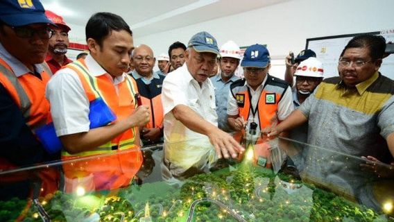 PUPR省は、バリ島のタンブランダム建設を今年末までに完了することを目標としています