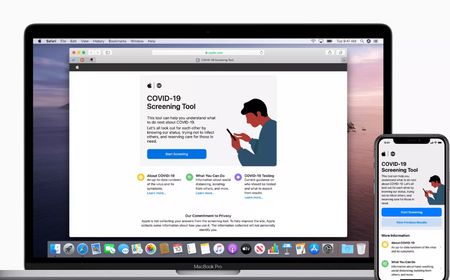 Apple Punya Aplikasi untuk Deteksi Dini Infeksi Virus Corona