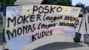  Kudus的300名卡车司机举行为期3天的行动，罢工直到演示拒绝ODOL规则