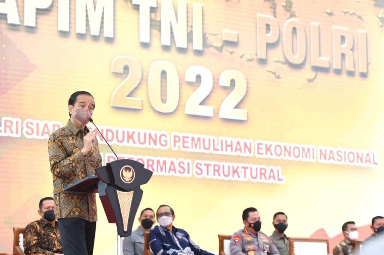 رد الشرطة بعد الحصول على أوامر من Jokowi حول الحكمة في مجموعة WhatsApp