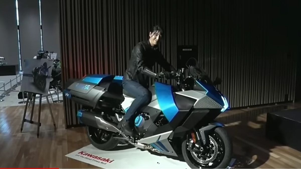 Kawasaki Perkenalkan Motor Hidrogen Ninja H2 HySE, Begini Bentuknya