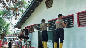 Brimob Renovasi SDN di Tapanuli Tengah Percepat Aktivitas Belajar