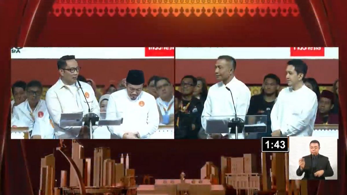 Dharma Pongrekun-Kun Wardana Pour 'Slepet' Ridwan Kamil, On demande de lire à nouveau les données sur les plus pauvres de Java Occidental