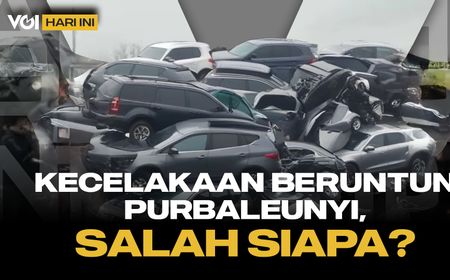 VOI Hari Ini: Kecelakaan Beruntun Tol Purbaleunyi, Human Error, Teknis, atau Sistem Kerja Sopir?