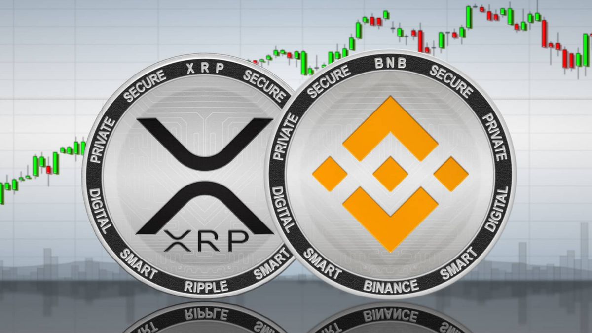 XRP有机会将BNB从世界第四大加密货币的位置转移