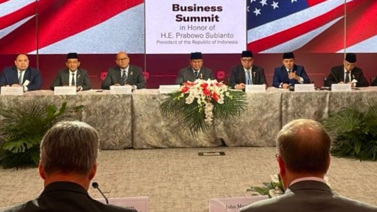 Di Depan Pebisnis AS, Prabowo Jamin Iklim Investasi Indonesia Kondusif