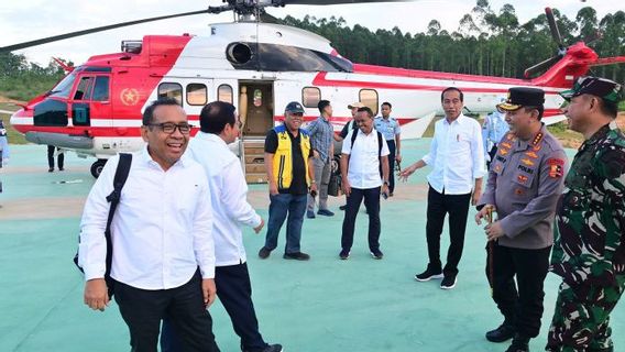 Presiden Joko Widodo Tiba di IKN Nusantara, Minggu Sore