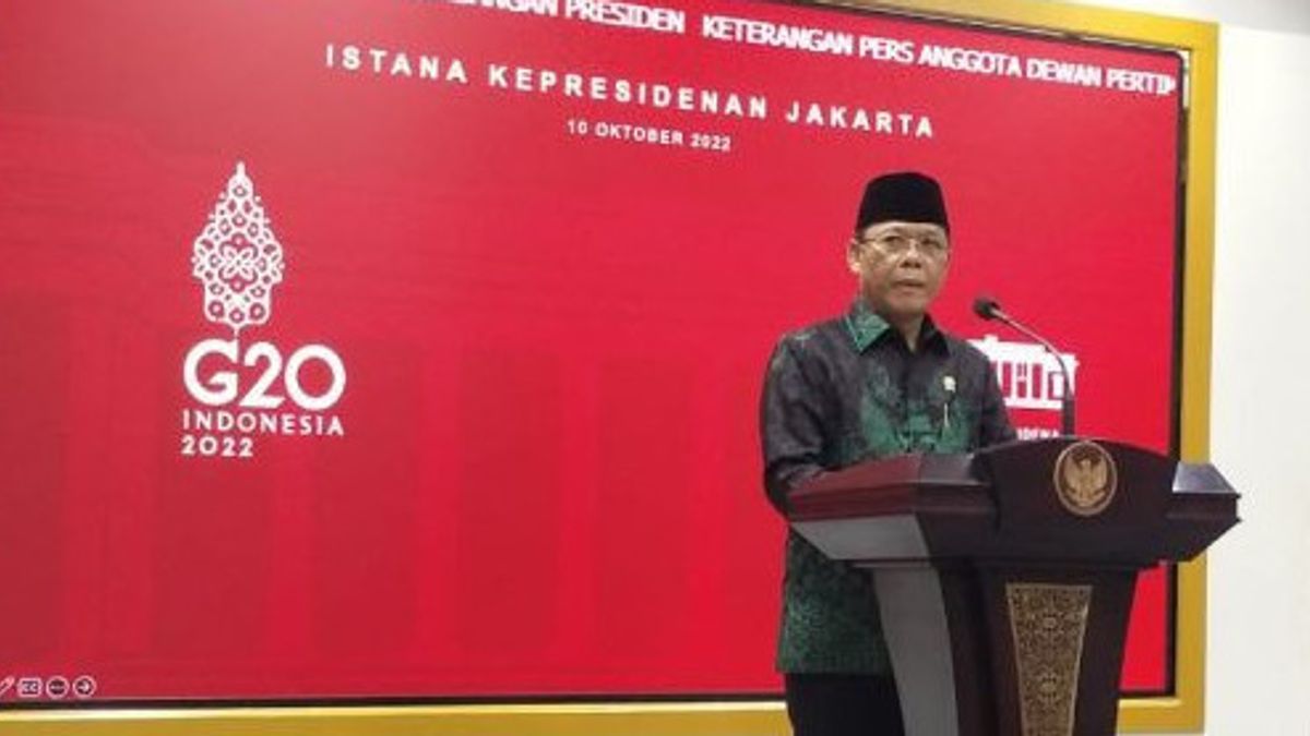 Mardiono Diminta Jokowi Rampungkan Tugas Sebagai Wantimpres Sebelum Fokus Plt Ketum PPP