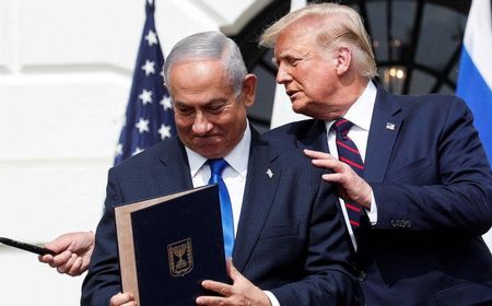 Memulai dengan Hapus Foto Trump di Twitter, Langkah PM Israel Netanyahu Jaga Jarak dari Sekutu Kentalnya Itu