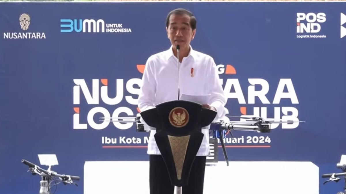 Jokowi Groundbreaking Nusantara Logistics Hub Pos Indonesia, Strengthens Domestic Supply Chain