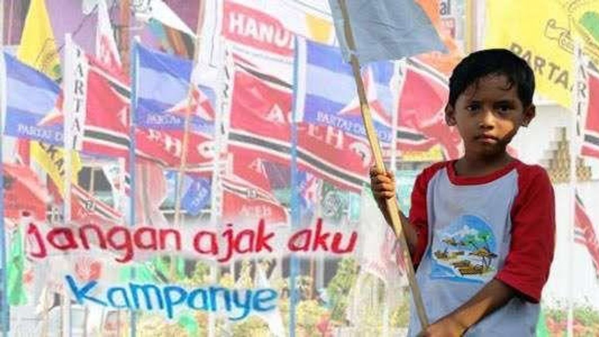 Larangan Pelibatan Anak dalam Masa Kampanye, Sanksi Keras bagi yang Melanggar