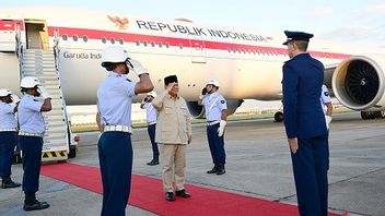 Tiba di Rio de Janeiro untuk Hadiri KTT BRICS, Presiden Prabowo Disambut Upacara Kehormatan Militer