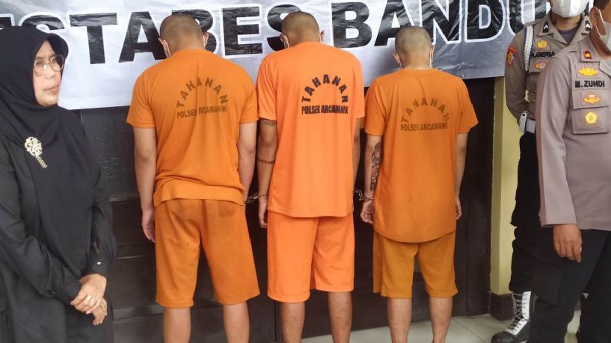 Police Arrest 3 Suspected Youth Murderers In Bandung