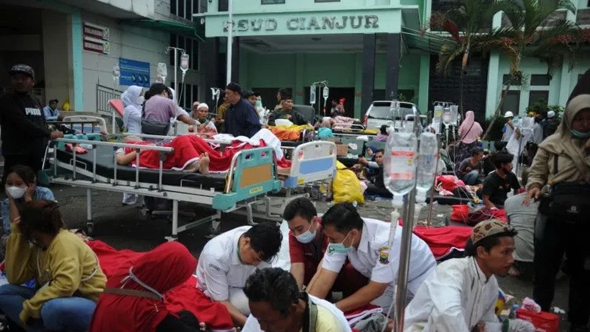 Tim DVI Polri di RSUD Sayang Identifikasi 124 Jenazah Korban Gempa Cianjur, 6 Lain Masih Pengambilan Data