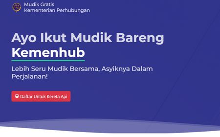 Syarat Daftar Mudik Gratis dari Kemenhub: Menggunakan Bus, Kereta Api, dan Kapal Laut