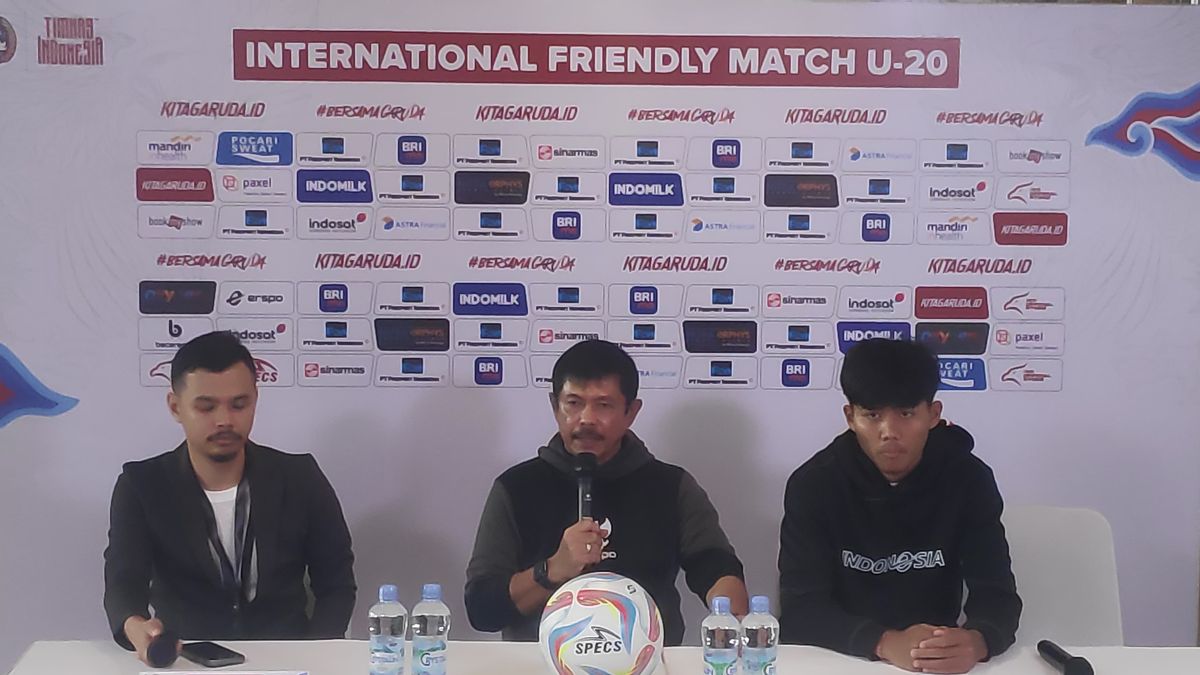 Indra Sjafri n’est pas satisfait de la performance de l’équipe nationale indonésienne U-20