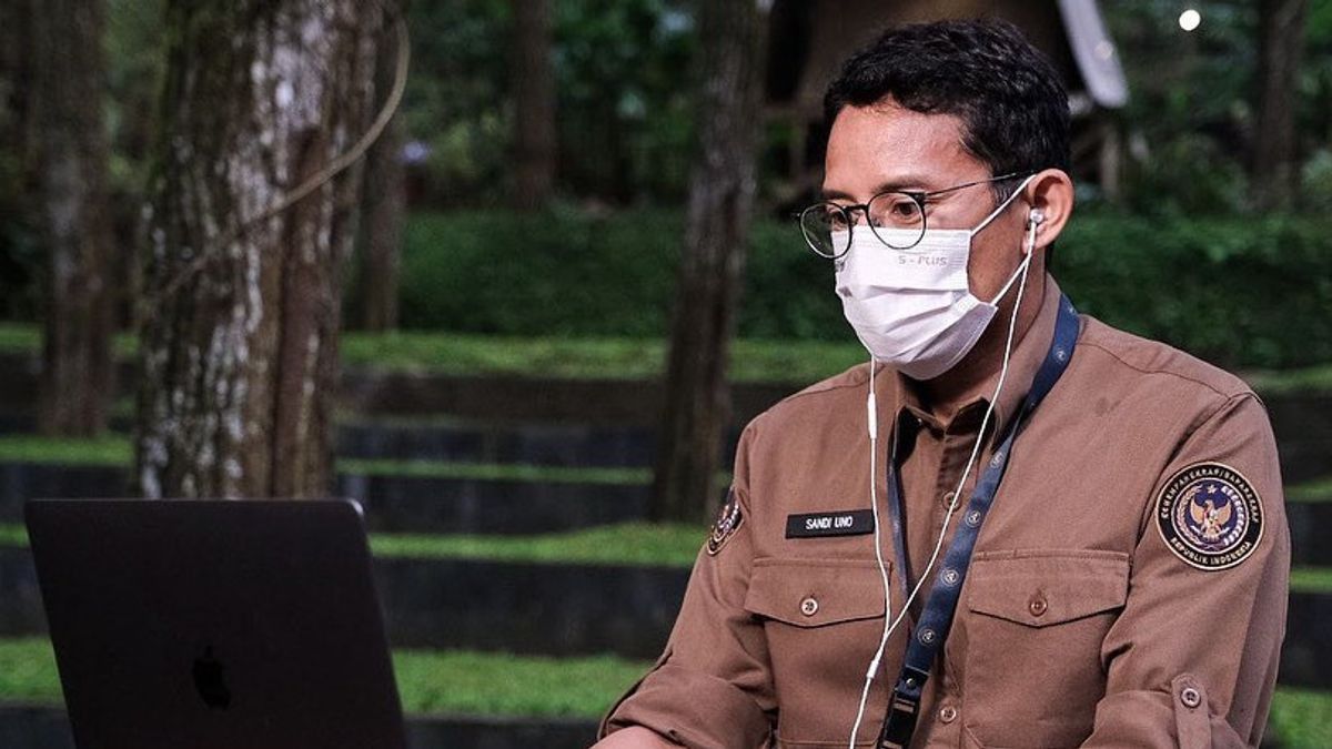 Jurus Menparekraf Sandiaga Uno Selamatkan Ekonomi Bali yang Terkontraksi Akibat Pandemi COVID-19 