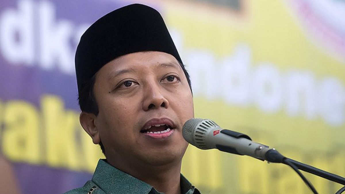 Golkar Deputy Erwin Aksa Reports PPP Politician Romahurmuziy To The Criminal Investigation Unit Of The Police