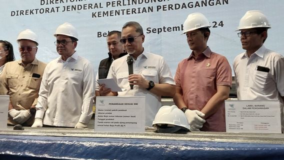 Satgas Amankan Baja Siku Ilegal di Cikarang, Mendag: Nilainya Capai Rp11 Miliar