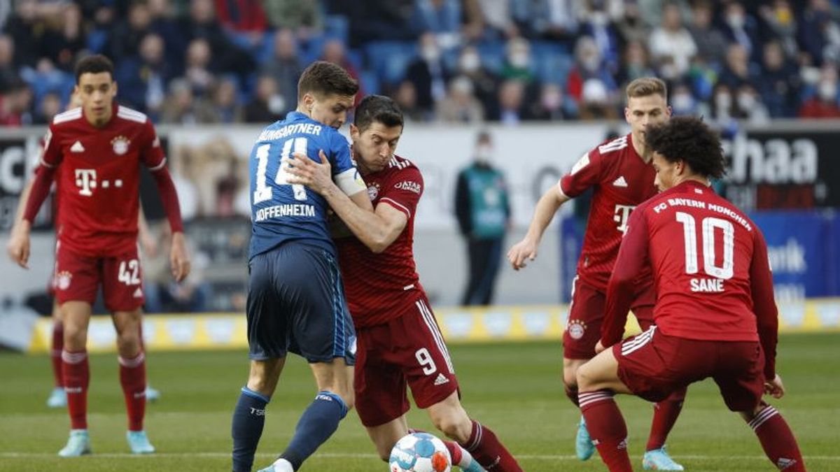 Bayern Muenchen Ditahan Imbang 1-1 di Markas Hoffenheim