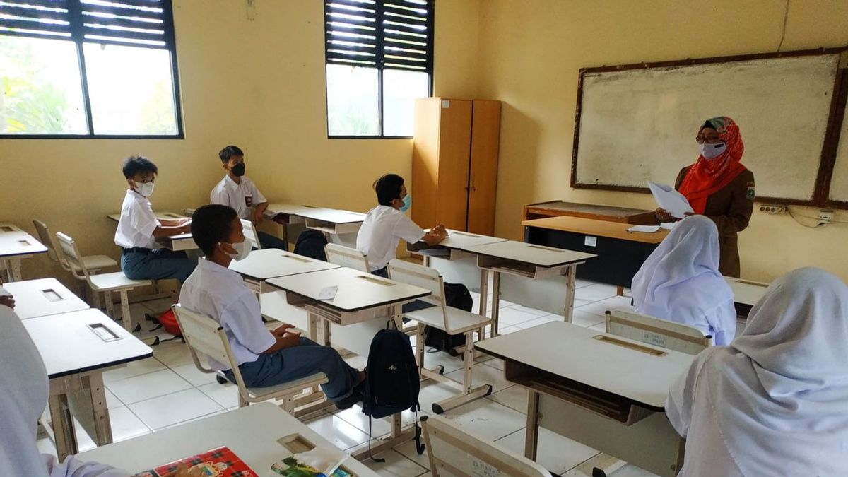 PTM In Banten Opened With 50 Percent Student Capacity