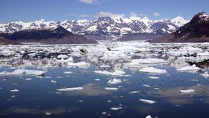 Es Laut Arktik Menyusut ke Level Terendah, Rekor Panas Pecah di Banyak Negara