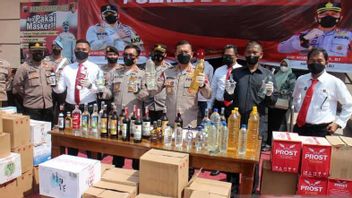 شرطة بويولالي سيتا 1,149 زجاجة ميراس غير قانونية