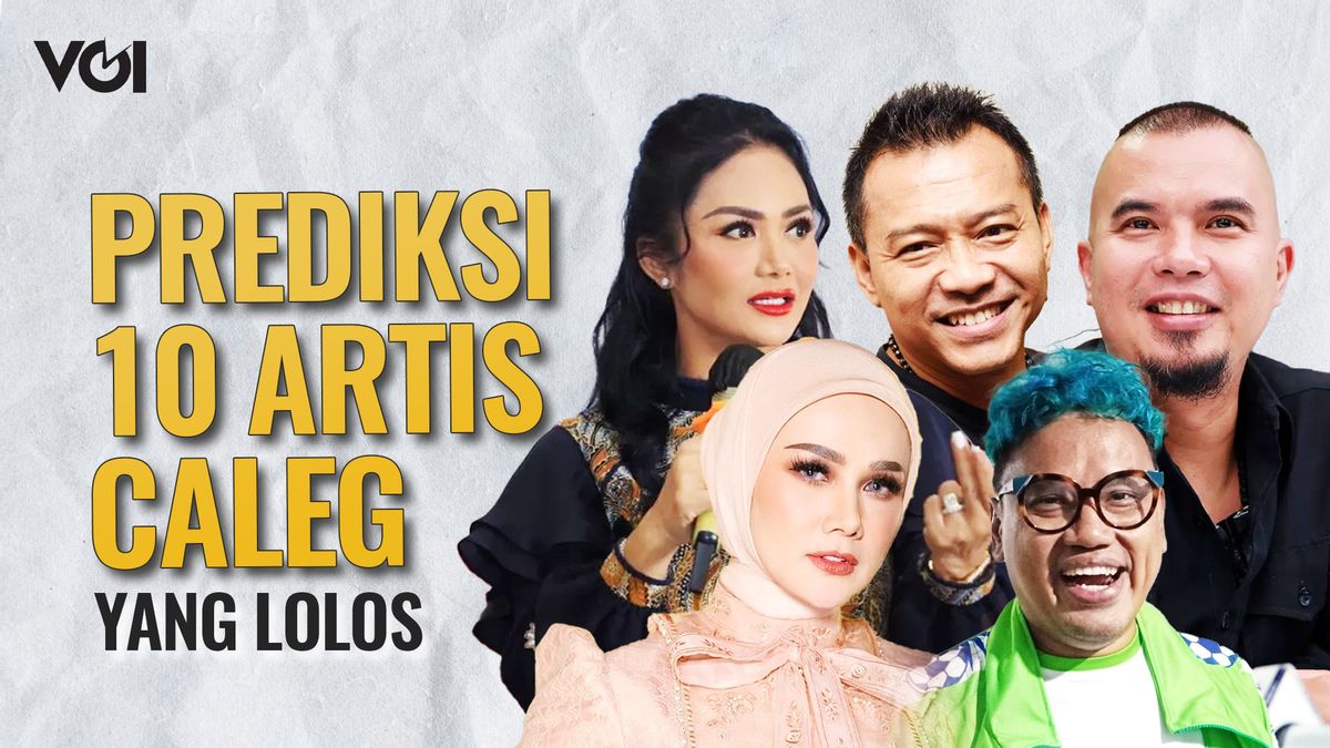 VIDEO: 10 Caleg Artis yang Diprediksi Lolos ke Senayan