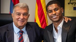 MU Bingung soal Masa Depan Rashford Andai Tak Dipermanenkan Barcelona