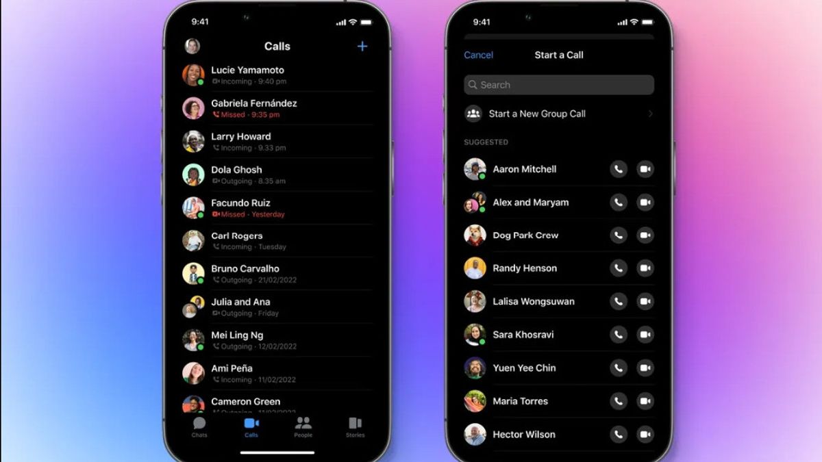 Messenger中的“新呼叫”选项卡即将进入iOS和Android用户