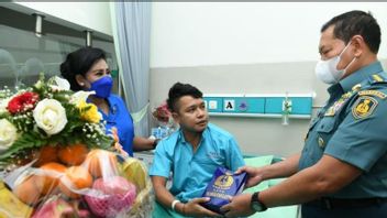 Visiting Soldiers Victims Of The Papua KST Attack, KSAL Yudo: Wishing You A Speedy Recovery And Keep The Spirit