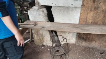 47 maisons à Tasikmalaya menacées de s'effondrer en raison de la terreur