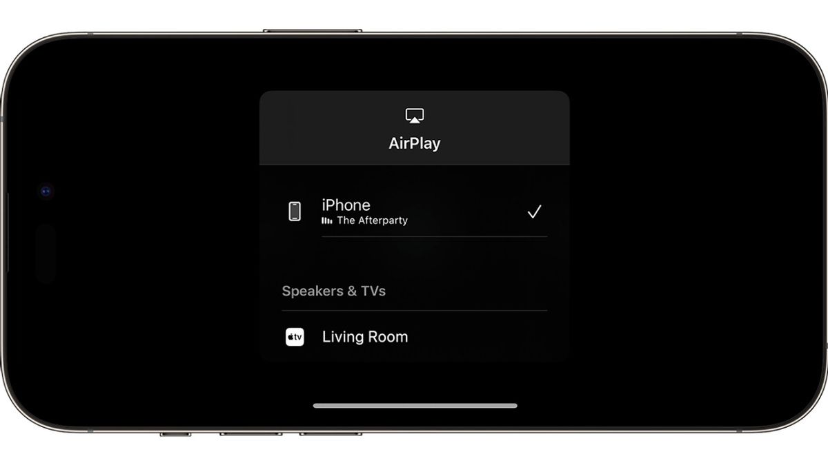 使用AirPlay功能将视频从iPhone流式传输到电视或Mac