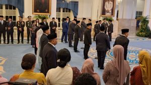 Prabowo Resmi Lantik 11 Pejabat: Djamari Jadi Menko Polkam, Erick Thohir Menpora