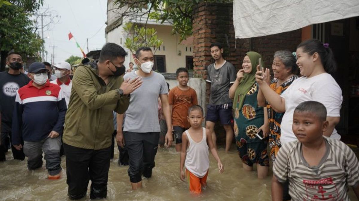 Bad Drainage, 56 Villages In Medan Affected By Flood