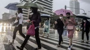 Sedia Payung! Jakarta Diguyur Hujan Pagi hingga Malam Hari, Kamis 21 Agustus